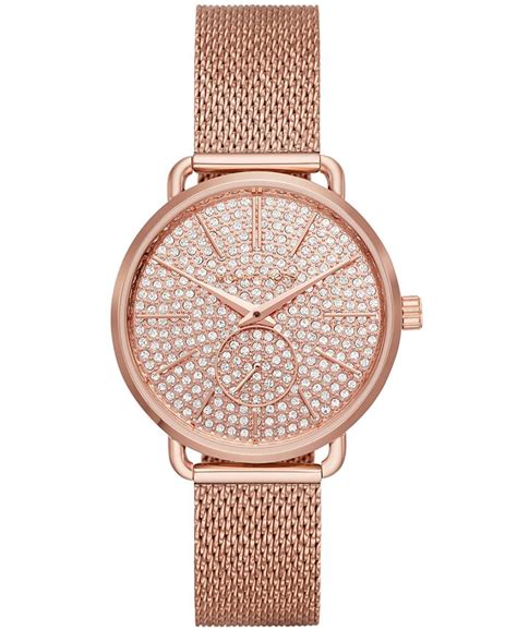 Michael Kors Women's Portia Stainless Steel Mesh 